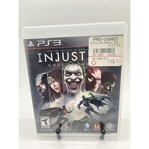 Injustice Gods Among Us PS3 - Complete In Box & Tested